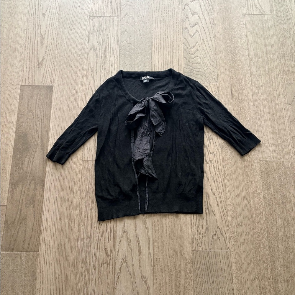 DKNY Silk Knit Top
